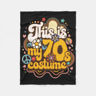 Das ist meine 70er Costume Theme Party Hippie Retr Fleecedecke