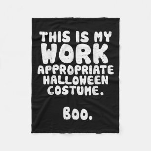 Das ist meine Arbeit passend Halloween-Kostüm Boo Fleecedecke
