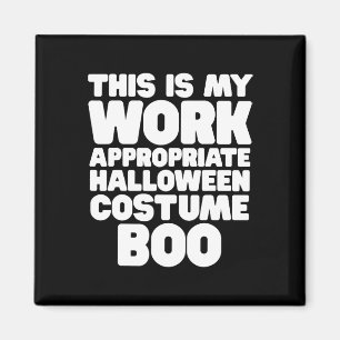 Das ist meine Arbeit passend Halloween-Kostüm Boo Magnet