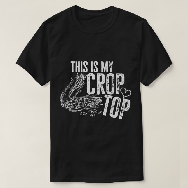 Das ist meine Crop Top Funny Mais Liebhaber (Design vorne)