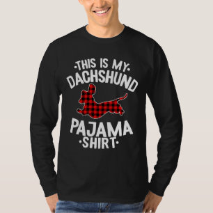 Das ist meine Dackel Pajama T-Shirt