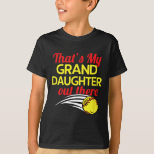 Das ist meine Enkelin da draußen Softll Großeltern T-Shirt