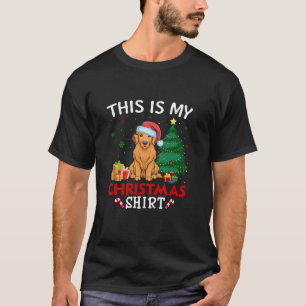 Das ist meine Golden Retriever Weihnachtsmannmütze T-Shirt