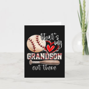 Das ist meine Großmutter da draußen Baseball-Großm Karte