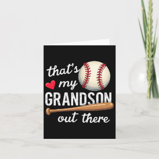 Das ist meine Großmutter da draußen Baseball-Moth Karte