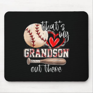 Das ist meine Großmutter da draußen Baseball-Moth Mousepad