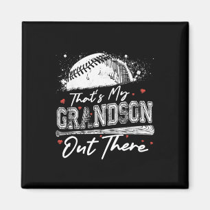 Das ist meine Großmutter da draußen, Grandma Baseb Magnet
