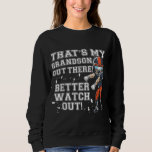 Das ist meine Großmutter, Orange Football Oma Sweatshirt<br><div class="desc">Das ist meine Großmutter,  Orange Football Oma</div>