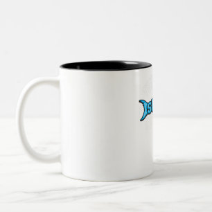 Das ist meine Haikostümmeerkreatur Zweifarbige Tasse