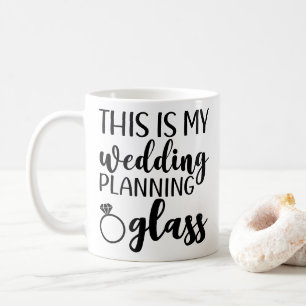 Das ist meine Hochzeitsplanung Braut, die lustig w Kaffeetasse