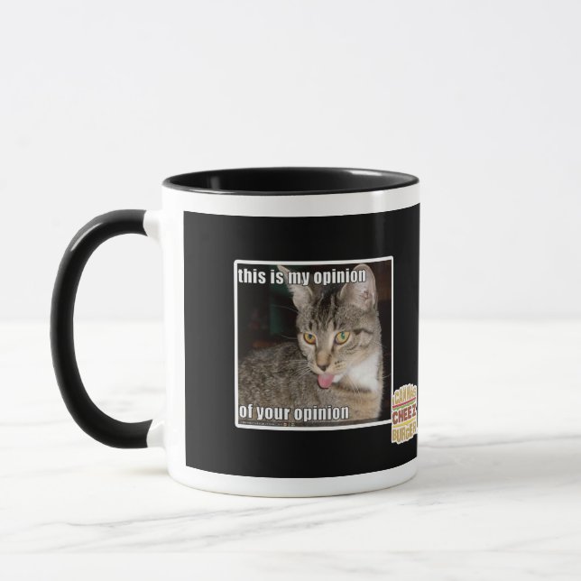 Das ist meine Meinung Tasse (Links)