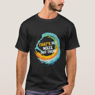 Das ist meine Nichte-Farbwächter-Tante eines Farbs T-Shirt