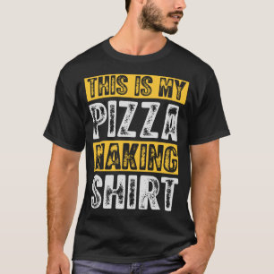 Das ist meine Pizza, die Pizzaholische italienisch T-Shirt