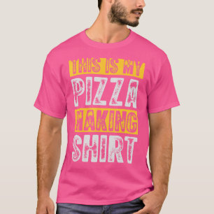 Das ist meine Pizza, die Pizzaholische italienisch T-Shirt