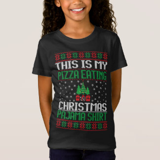 Das ist meine Pizza, die Weihnachten Pajama Ugly S T-Shirt