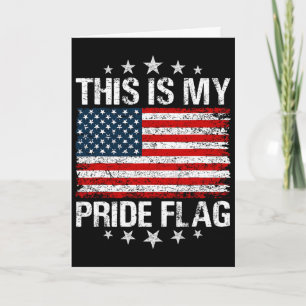 Das ist meine Pride-Flagge USA Amerikanischer 4. J Karte