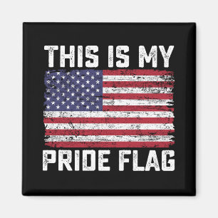 Das ist meine Pride-Flagge USA Magnet