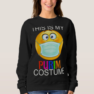 Das ist meine Purim-Kostüm-lustige jüdische Gesich Sweatshirt