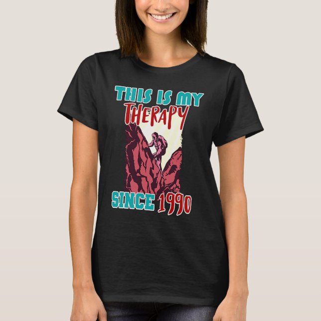 Das ist meine Therapie seit 1990 T-Shirt (Vorderseite)