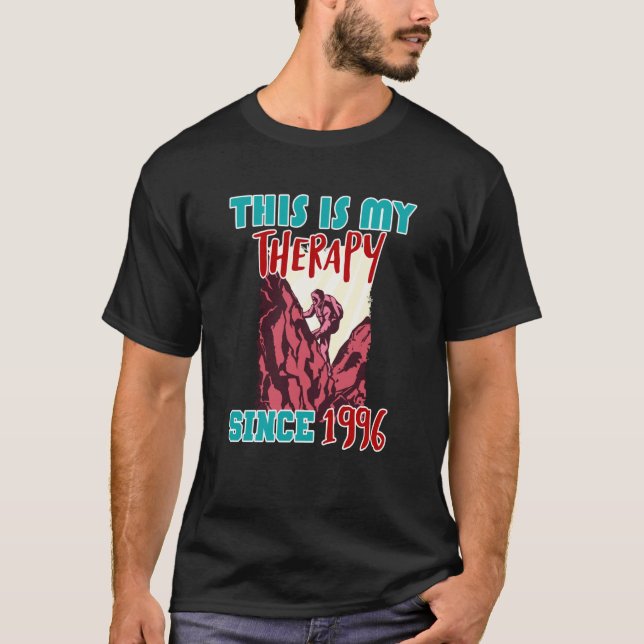 Das ist meine Therapie seit 1996 T-Shirt (Vorderseite)