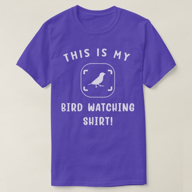 Das ist meine Vogelfotografie T-Shirt (Design vorne)