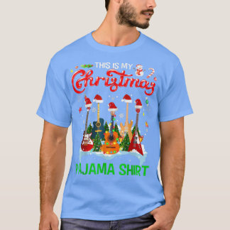 Das ist meine Weihnachts-Pajama-Gitarre T-Shirt
