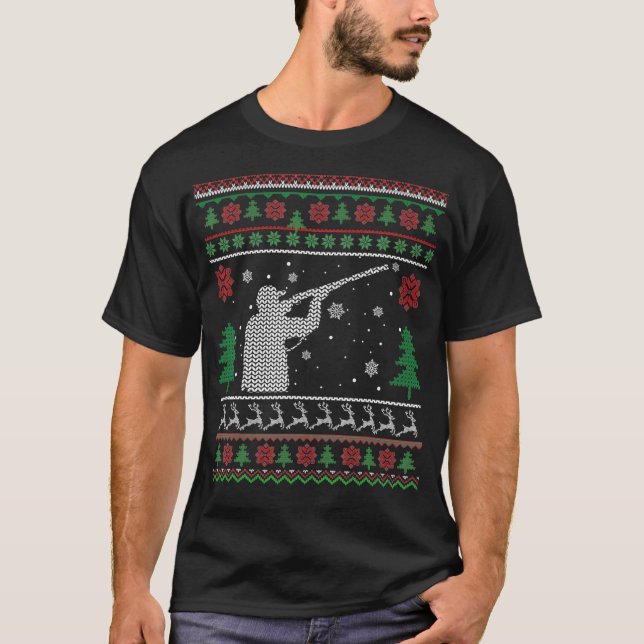 Das ist meine Weihnachts-Pajama-Jagd in Uganda T-Shirt (Vorderseite)