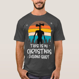 Das ist meine Weihnachts Pajama Siren Head Kreatio T-Shirt