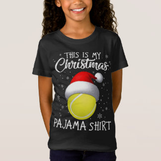 Das ist meine Weihnachts-Pajama-Tennis-Ugly-Liebe T-Shirt
