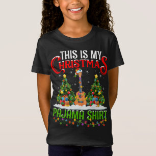 Das ist meine Weihnachts-Pajama Ukulele-Musik Chri T-Shirt