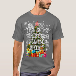 Das ist meine Weihnachts-Pajama-Wintersaison T-Shirt