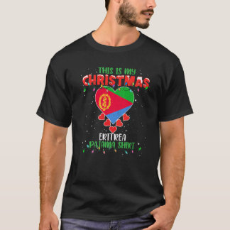 Das ist meine Weihnachtsbeleuchtung Liebe Eritrea T-Shirt