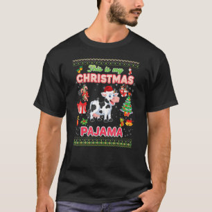 Das ist meine Weihnachtskuh Pajama Ugly Sweater Me T-Shirt