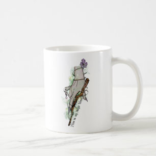 Das ist meine Zauberwand - gotische Hexenhand Kaffeetasse