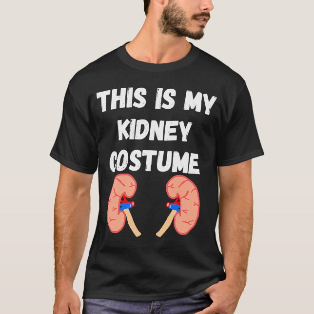 Das Ist My Kidney Costume Dialysis Nurse T-Shirt (Vorderseite)