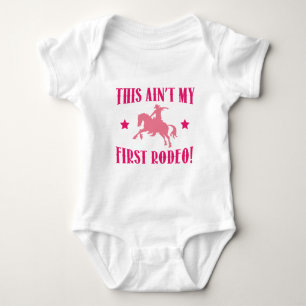 Das ist nicht mein erstes Rodeo! Baby Strampler