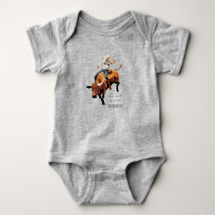Das ist nicht mein erstes RODEO: Bull-Reiter Baby Strampler