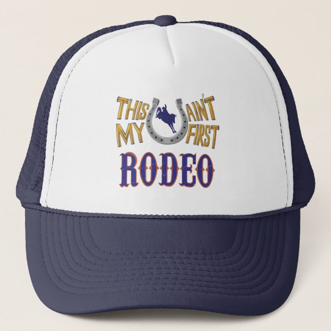 Das ist nicht mein erstes Rodeo Truckerkappe (Vorderseite)