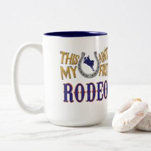 Das ist nicht mein erstes Rodeo Zweifarbige Tasse