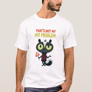 Das ist nicht mein Problem Lustiger Skunk Arbeits T-Shirt