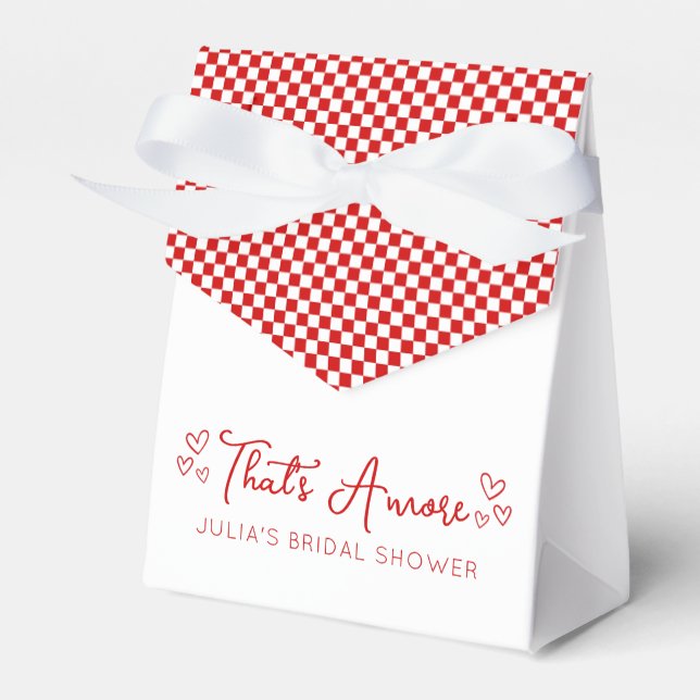Das ist noch nicht alles! Italienisches Themed Red Geschenkschachtel (Vorderseite)