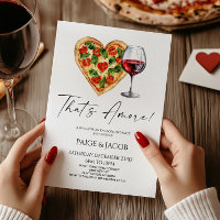 Das ist noch nicht alles! Pizza Wine Wedding Party
