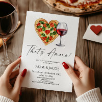 Das ist noch nicht alles! Pizza Wine Wedding Probe