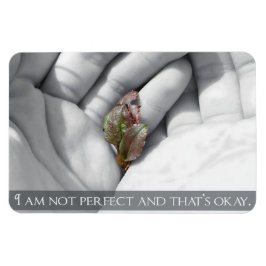 "Das ist okay" Motivation Affirmation Flexible Magnet