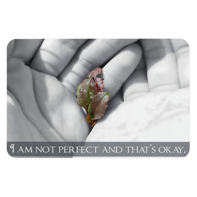 "Das ist okay" Motivation Affirmation Flexible Magnet (Horizontal)