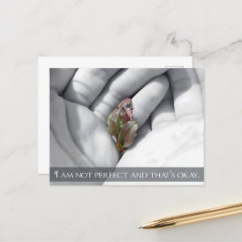 "Das ist okay" Motivation Affirmation Postkarte