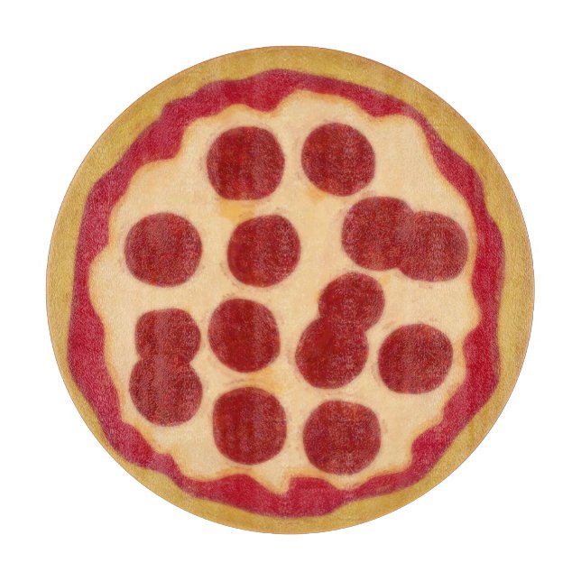 Das ist Pizza Schneidebrett (Vorderseite)