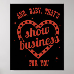 Das ist Showbusiness, Sarkastisch, Humorvoll  Poster