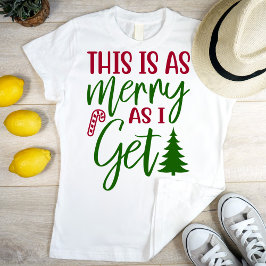 Das ist so lustig wie ich, elegante Typografie T-Shirt