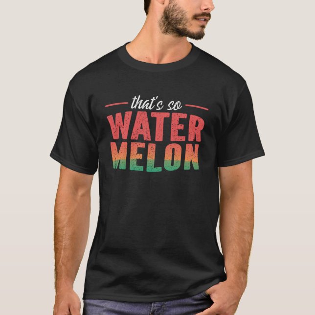 Das ist so Wassermelone Pullover Hoodie (Vorderseite)